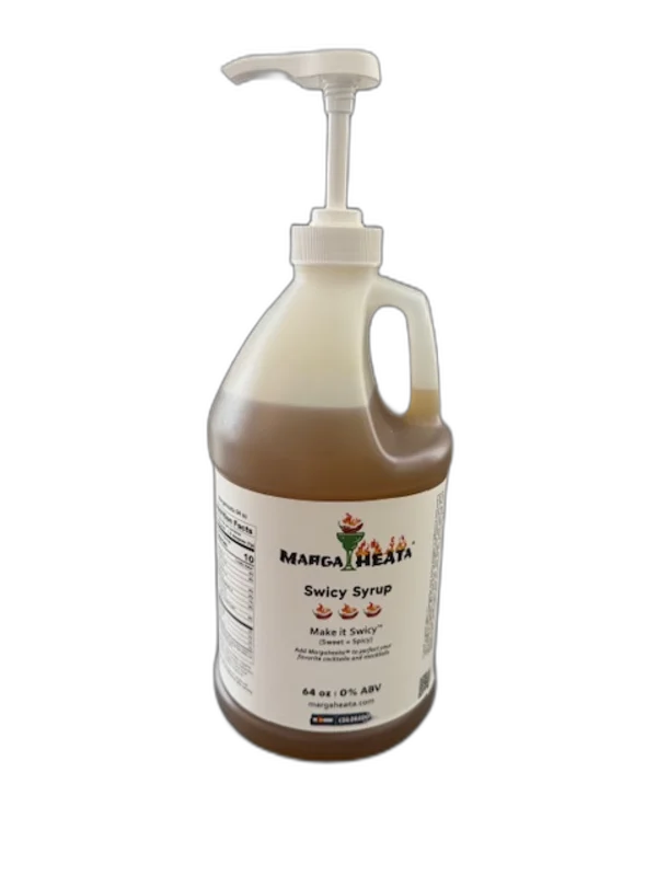 Margaheata 64 oz bottle with 1/4 oz pump attachment